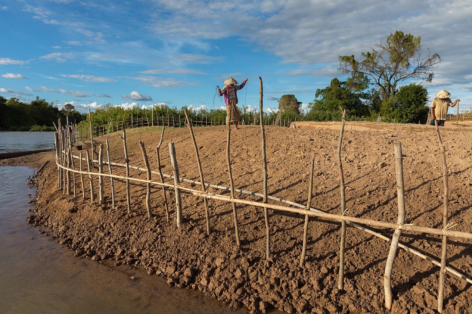 Modern perimeter fence