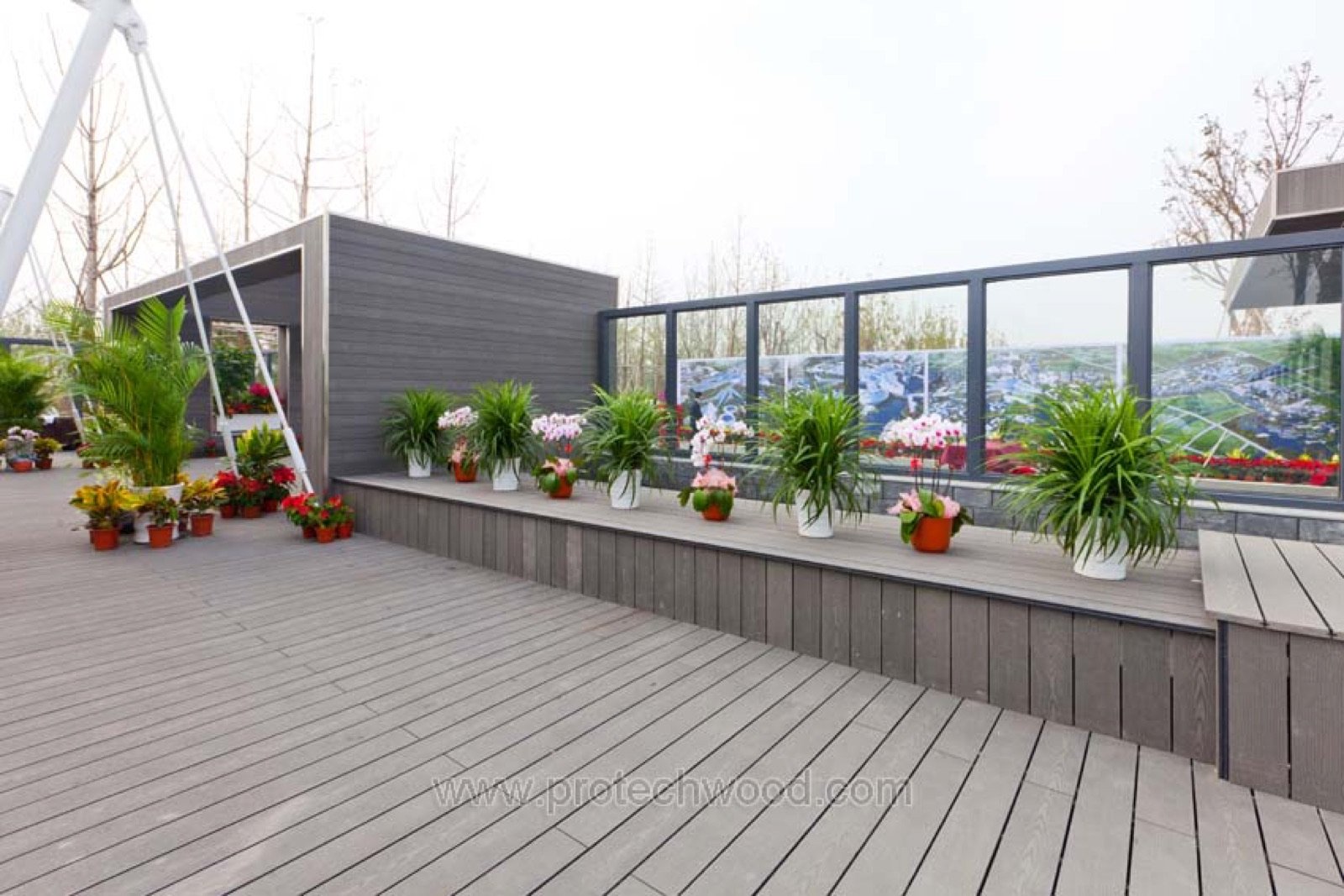 Composite deck retreat